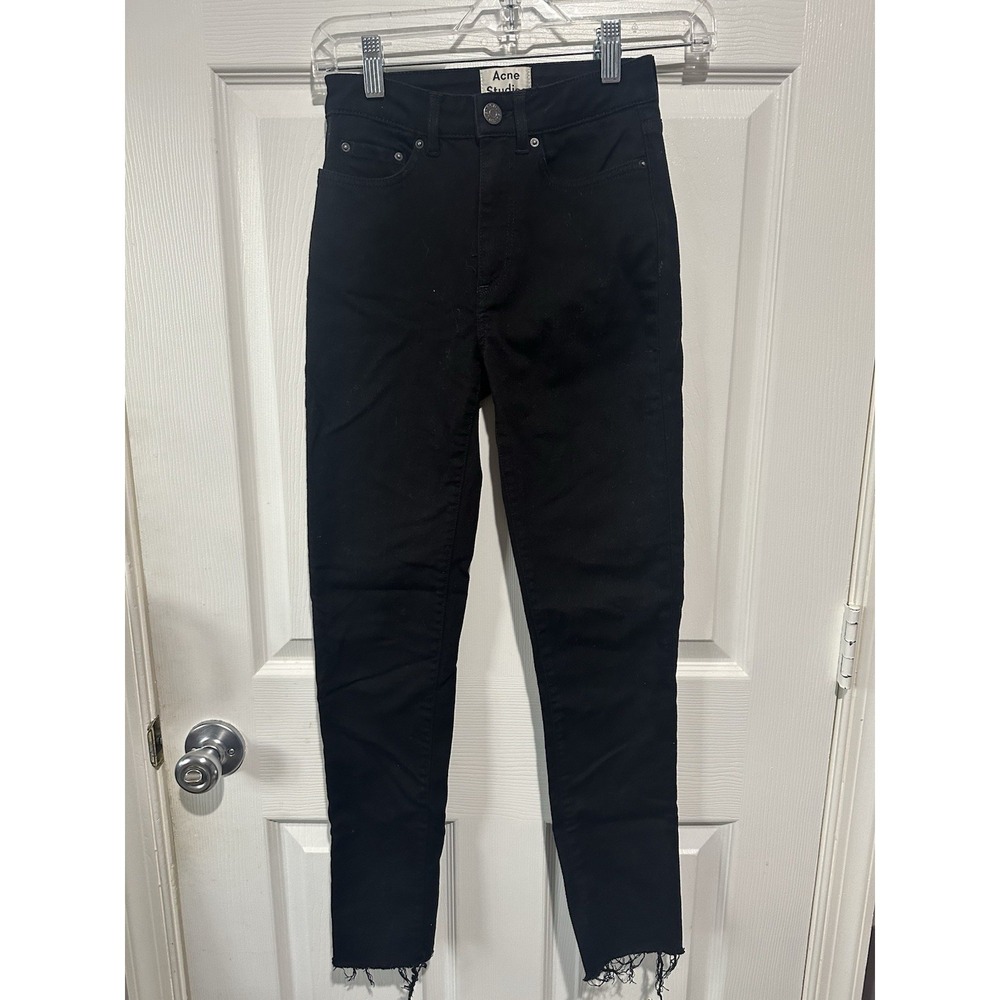 Acne‎ Studio Jeans Pin Black Skinny  Women's 25/32